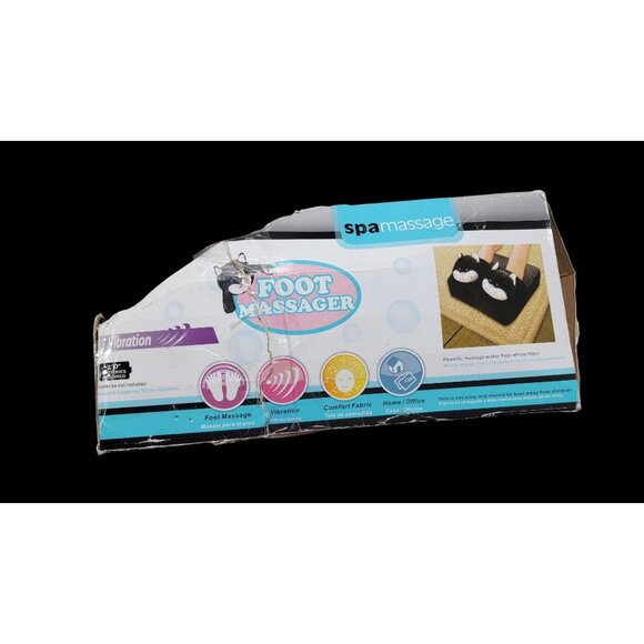 Spa Massage Cat Foot Massager With Vibration & Comfort Fabric For Home/Office Us - Picture 4 of 6